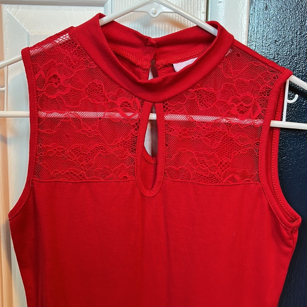 New York & Co lace body suit, size xs